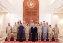 ترأس السيد الرئيس عبد الفتاح السيسى القائد الأعلى للقوات المسلحة اجتماع بالكيان العسكري