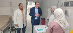 إستبعاد مدير مستشفى أم المصريين ونائبه ونقل المدير المناوب بسبب التقصير في الإشراف. 