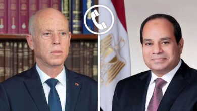 تلقى الرئيس السيسي اليوم اتصالًا هاتفيًا من السيد قيس سعيّد رئيس الجمهورية التونسية الشقيقة.