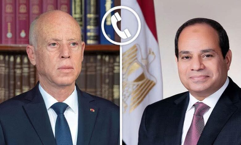 تلقى الرئيس السيسي اليوم اتصالًا هاتفيًا من السيد قيس سعيّد رئيس الجمهورية التونسية الشقيقة.