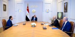 الرئيس السيسي إجتمع اليوم مع مدبولي رئيس مجلس الوزراء،  عبد اللطيف وزير التربية والتعليم