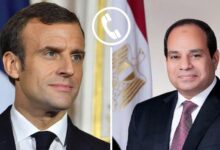 أجرى الرئيس السيسي، اليوم، اتصالًا هاتفيًا بالسيد إيمانويل ماكرون، رئيس الجمهورية الفرنسية.