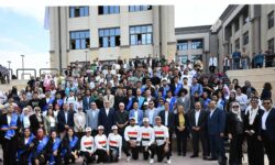 رئيس الوزراء يتفقد جامعة بنها الأهلية بمدينة العبور. 