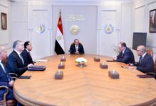 استقبل الرئيس السيسي، اليوم، السيد جون كريستمان الرئيس التنفيذي لشركة أباتشي العالمية المتخصصة في مجال بحث واستكشاف البترول.