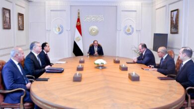 استقبل الرئيس السيسي، اليوم، السيد جون كريستمان الرئيس التنفيذي لشركة أباتشي العالمية المتخصصة في مجال بحث واستكشاف البترول.