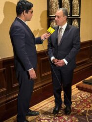 وزير الخارجية يلتقي أعضاء الجالية المصرية بالهند