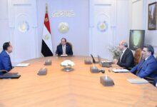 السيسي إجتمع اليوم مع مدبولي وبعض وزراء الدوله