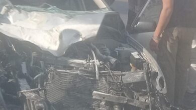 حاد-ث مروع منذ قليل على طريق الإسكندرية – مطروح
