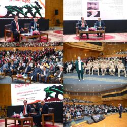 جامعة أسيوط تكرم اللواء الطيار سمير عزيز ميخائيل أحد أبطال حرب أكتوبر .