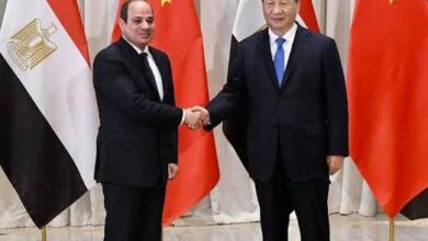 وفد إعلامى مصري يزور مقر وزارة الخارجية الصينية ببكين