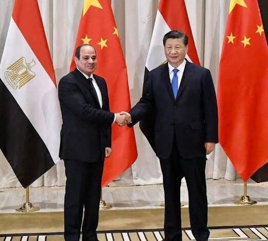 وفد إعلامى مصري يزور مقر وزارة الخارجية الصينية ببكين