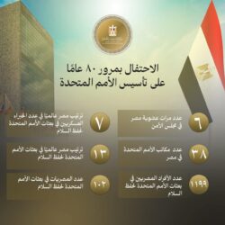  المنظمة الخارجية مصر تؤكد التزامها الكامل بمبادئ ميثاق الأمم المتحدة