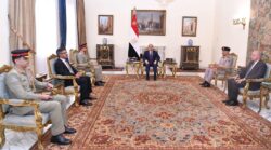الرئيس السيسي إستقبل اليوم بقصر الاتحادية المشير الباكستاني رئيس أركان القوات البرية