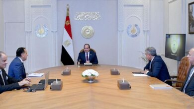 الرئيس السيسي إجتمع اليوم مع مدبولي، ووزير السياحة والآثار،و محمد السعدي