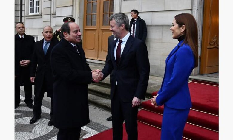 ملكة الدنمارك تشارك في حفل إفتتاح المتحف المصري الكبير