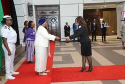 سفيرة مصر في ويندهوك تقدم أوراق اعتمادها إلى رئيسة جمهورية ناميبيا