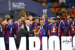 علي أرض الفراعنة..برشلونة بطلاً لكأس العالم للأندية لكرة اليد