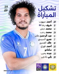 ديربى البحر المتوسط.. تشكيل الإسماعيلي و سموحة بـ دوري Nile