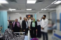 رئيس هيئة التأمين الصحي يتفقد مستشفى النيل بالقليوبية.
