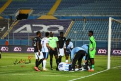 بيراميدز يسحق الجيش الرواندي بثلاثية ويتأهل إلى دور الـ 32 بدوري الأبطال