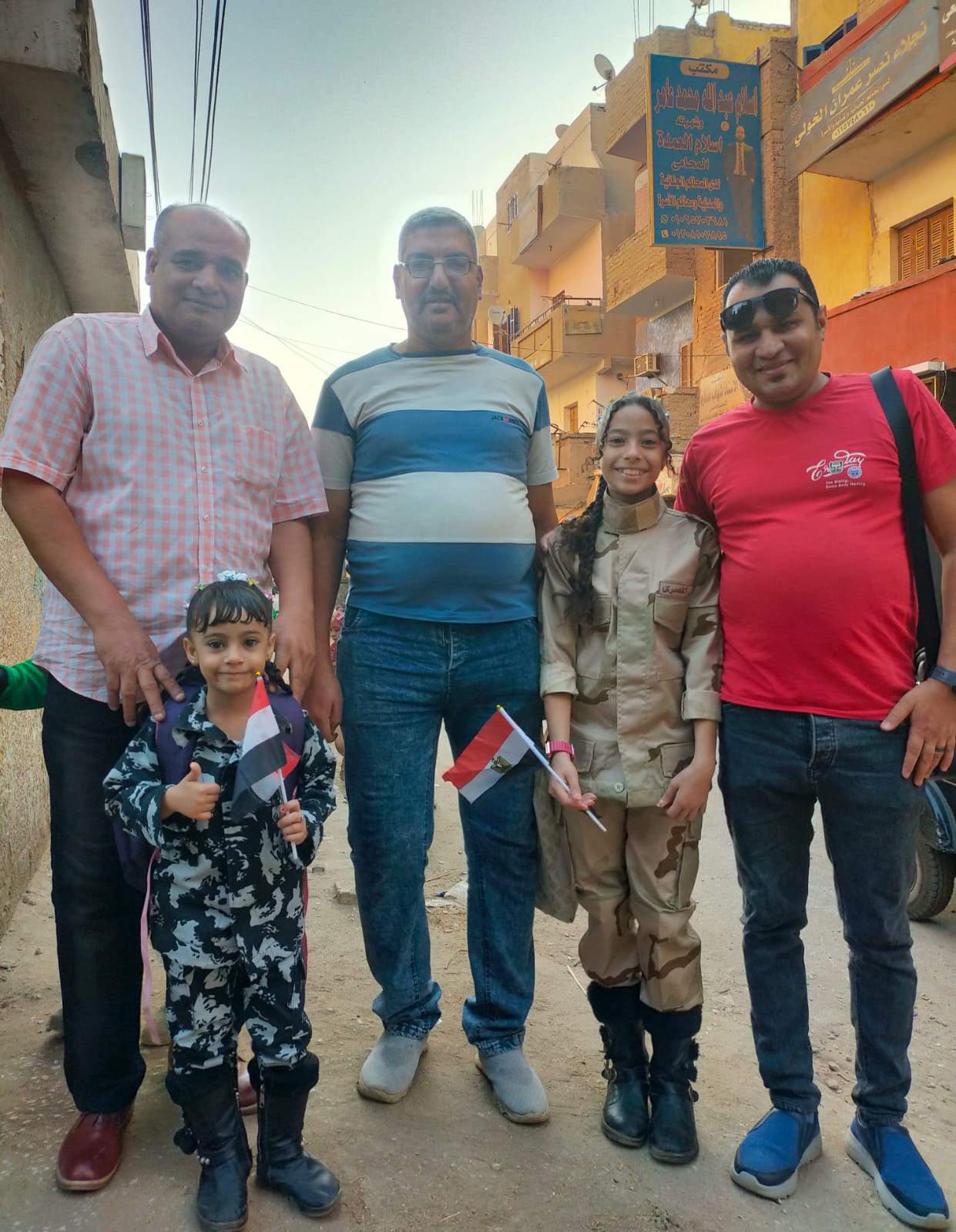 طلاب مدرسة بنت النيل يحتفلون بذكرى نصر أكتوبر المجيد 