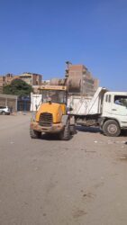 تواصل حملات النظافه ورفع كفاءة الطرق بمدينه بنها.