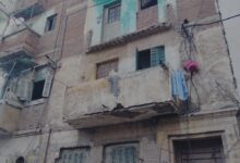 سقوط سقف غرفة بعقار بمنطقة غيط العنب نطاق غرب 