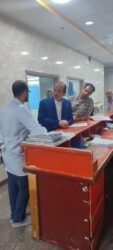 جولة ليلية مفاجئة نائب وزير الصحة بمستشفى حلوان العام