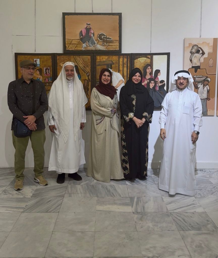 جماعة فناني المدينه المنورة التشكيليين تختتم جولتها الحادية والثلاثين
