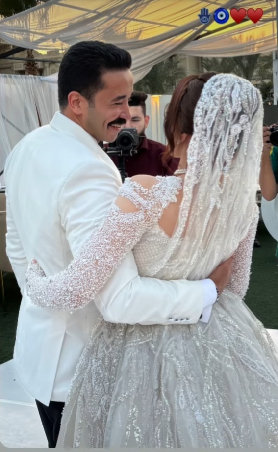 تهنئه للزميله نهاد الشيمي بمناسبة حفل زفاف نجلها الرائد أحمد عادل