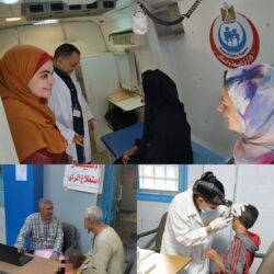 قافلة طبية مجانية بأسيوط تجرى الكشف على 1650 مواطنًا بقرية جحدم