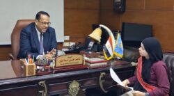 التعليم.. بوابتنا للمستقبل حوار صحفى لطلاب مدرسة الشهيد اللواء حسين جابر الرسمية للغات مع وكيل الوزارة 