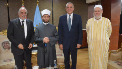 محافظ الغربية يستقبل وزير الأوقاف ورئيس المجلس الأعلى للطرق الصوفية ومفتي الجمهورية الأسبق