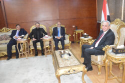 محافظ الغربية يستقبل أعضاء مجلس الشيوخ الجدد