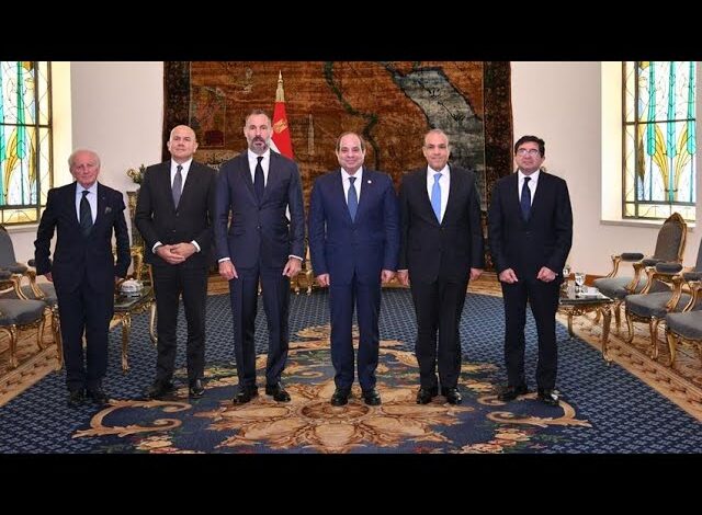 الرئيس السيسي خلال زيارته لبروكسل يلتقي كبار مسئولي الاتحاد الأوروبي وملك بلجيكا