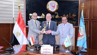 جامعة سوهاج تحتفل بالتميز المجتمعي