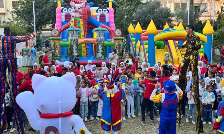 القنصلية الروسية بالاسكندريه و جمعية أحنا الخير و البيت الروسي وحفل خيري لذوي الهمم