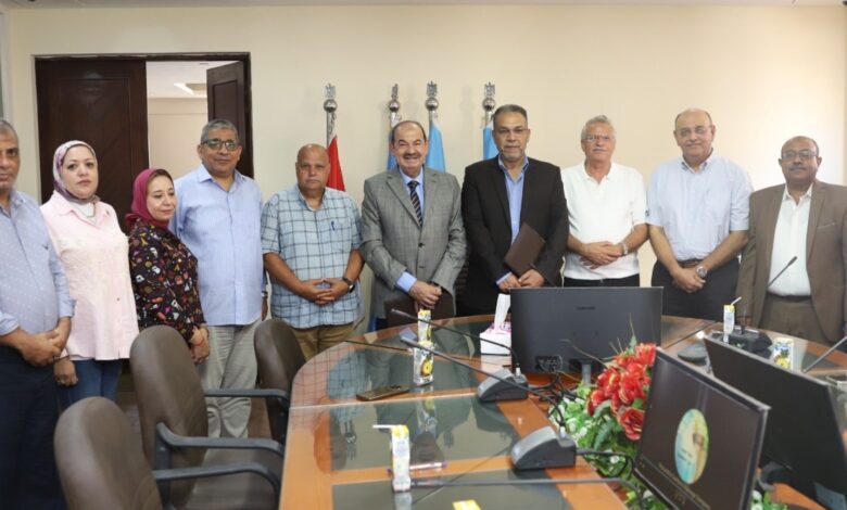 بروتوكول تعاون بين شركة الصرف الصحي بالإسكندرية والإسكندرية للخدمات البيئية