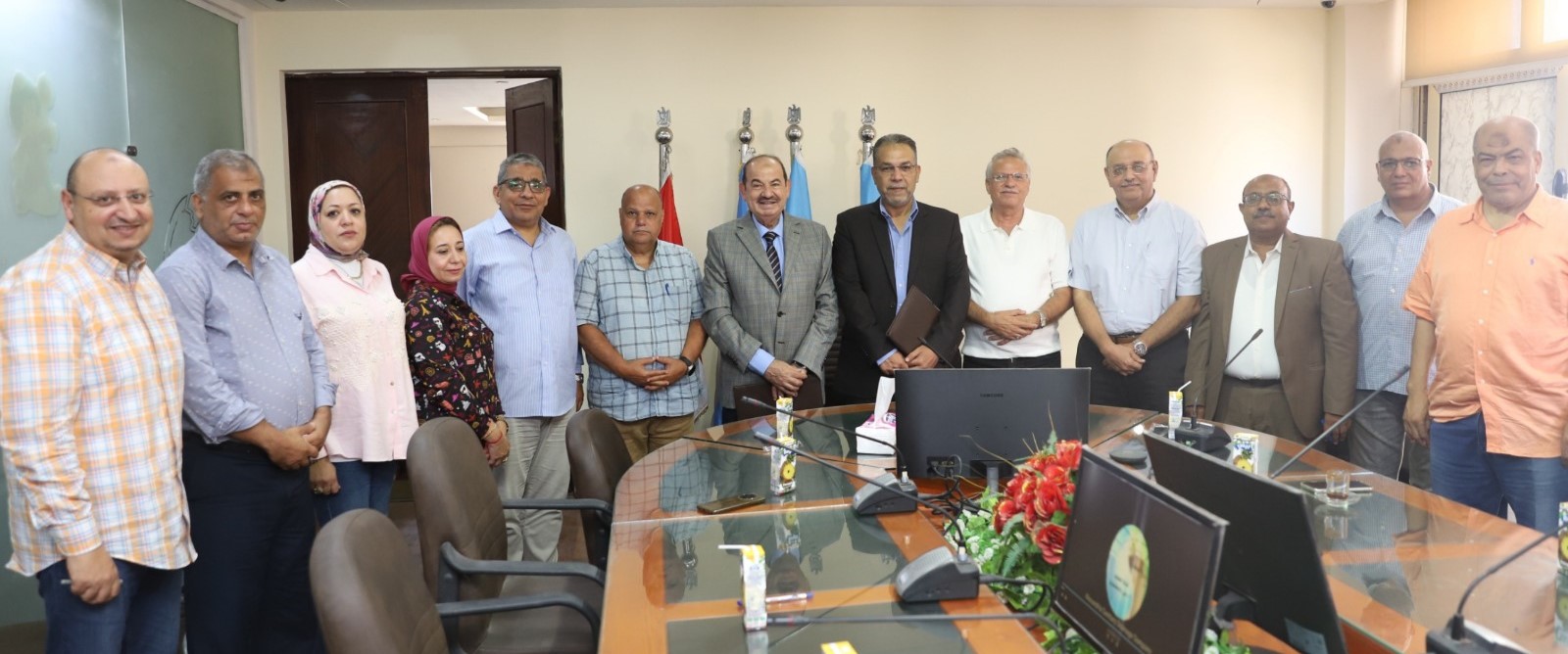 بروتوكول تعاون بين شركة الصرف الصحي بالإسكندرية والإسكندرية للخدمات البيئية