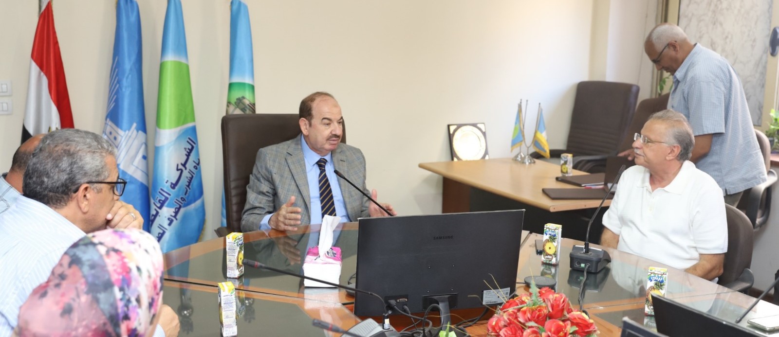بروتوكول تعاون بين شركة الصرف الصحي بالإسكندرية والإسكندرية للخدمات البيئية