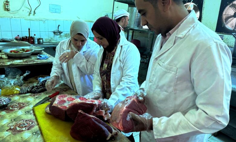 حملات مكثفة للطب البيطري لضمان سلامة اللحوم وصحة المواطنين