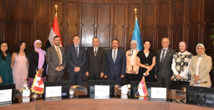 جامعة الإسكندرية تستقبل سفير كندا بالقاهرة لبحث آفاق التعاون الأكاديمي والبحثي