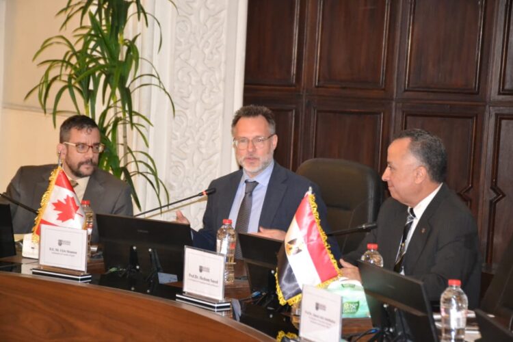 جامعة الإسكندرية تستقبل سفير كندا بالقاهرة لبحث آفاق التعاون الأكاديمي والبحثي