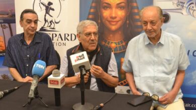 رضا الباهي بندوة تكريمه بالإسكندرية السينمائي السينما المصرية مهمة فى حياتي