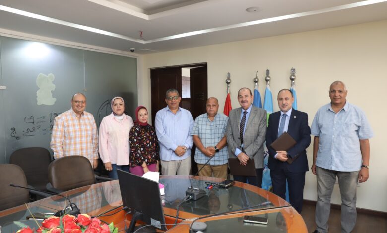 شركة الصرف الصحي بالإسكندرية توقع بروتوكول تعاون مع مسكوب