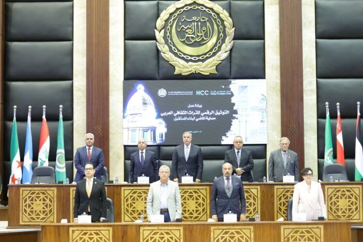 محافظ الإسكندرية يفتتح ورشة عمل التوثيق الرقمي للتراث الثقافي العربي  (1)