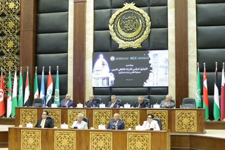 محافظ الإسكندرية يفتتح ورشة عمل التوثيق الرقمي للتراث الثقافي العربي  (1)