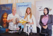 مشوار ليلى علوي في ندوة تكريمها بمهرجان الإسكندرية 