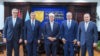 وزير التعليم العالي ومحافظ الإسكندرية يشهدان تكريم المجلس الأعلى للجامعات