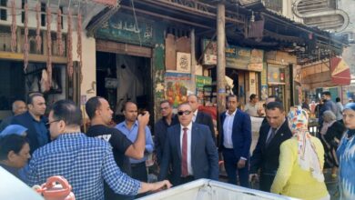 وكيل تموين الاسكندرية يقود حملة تموينية على الأسواق العمومية و المخابز